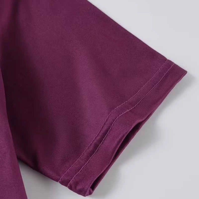 Conjunto de 2 peças para mulher, primavera/verão, casual, gola redonda,